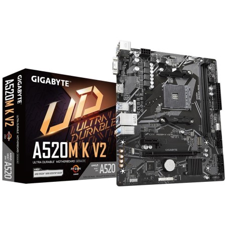 A520MKV21.1 Mainboard|GIGABYTE|AMD A520|SAM4|Micro-ATX|Memory DDR4|Memory slots 2|1xPCI-Express 3.0 1x|1xPCI-Express 3.0 16x|1xM