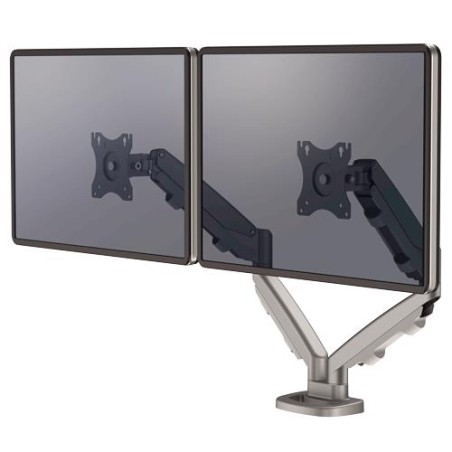 9683301 MONITOR ACC ARM DUAL EPPA/SILVER 9683301 FELLOWES iš UAB SINTAS