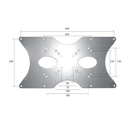 FPMA-VESA400 TV SET ACC VESA ADAPTER PLATE/22-52" FPMA-VESA400 NEOMOUNTS iš UAB SINTAS