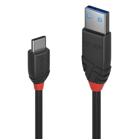 36915 CABLE USB3.2 A-C 0.5M/BLACK 36915 LINDY iš UAB SINTAS