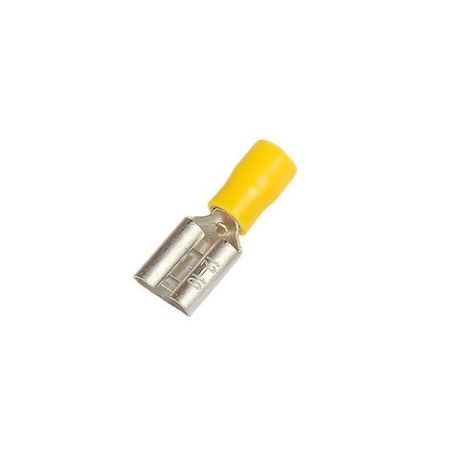 NAFH-6/6.3 AFH-6/6.3 izoliuotas kištukinis lizdas (6mm², geltonas) iš UAB SINTAS