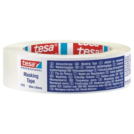 VIZOTDAZ50X30 Apsauginė dažymo juosta TESA (balta) 50m x 30mm 04325-00002-02 iš UAB SINTAS