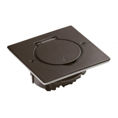 L089750 Grindinė dėžė 2mod. 089750 Legrand (šlifuoto rudo plieno) iš UAB SINTAS