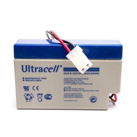 AU0.8/12 Akumuliatorius Ultracell UL0.8-12 (0.8 Ah, 12V) iš UAB SINTAS