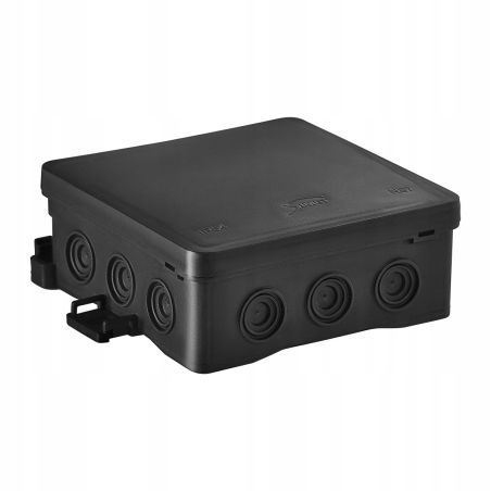 SIM35360107 Hermetinė paskirstymo dėžutė Simet NS5 35360107 (juoda, 75x75x40mm, IP54) iš UAB SINTAS
