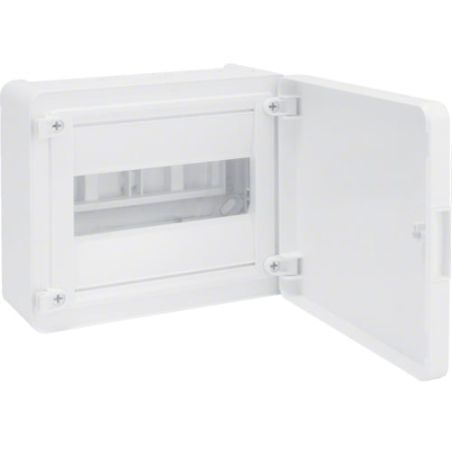 HVS108PD GOLF2 plastikinis virštinkinis skydelis VS108PD 1x8 mod. Hager (IP40) iš UAB SINTAS