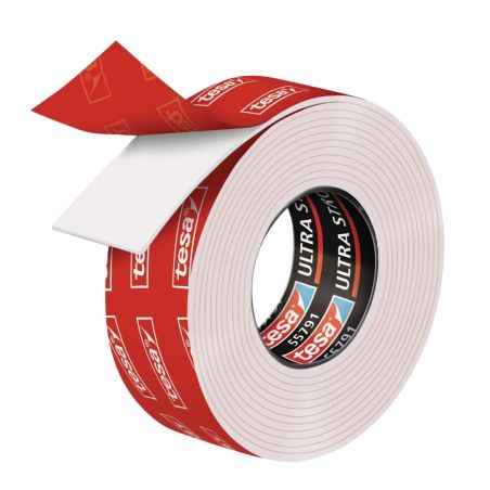 VIZOTULTRASTRONG Lipni dvipusė juosta lauko/vidaus darbams TESA ULTRA STRONG 5 m x 19mm 55792-00003-01 iš UAB SINTAS