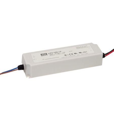 MB4.2/24MEANWELL Impulsinis maitinimo šaltinis LED Mean Well LPV-100-24 (100W, 4.2A, 24V) iš UAB SINTAS