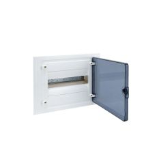 HVF112TD GOLF2 plastikinis įleidžiamas skydelis VF112TD 1x12 mod. Hager (permatomos durelės, IP40) iš UAB SINTAS 2