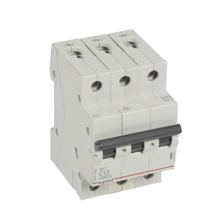LAUTOMAT3P13AC Automatinis jungiklis MCB RX3 Legrand 419234 (13A, 3P, 400V, 6kA) iš UAB SINTAS