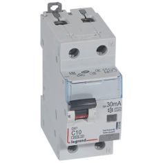 L411048 Srovės nuotekio relė su automatiniu jungikliu Legrand 411048 (C, 10A, 2P, 30mA, 230V) iš UAB SINTAS 2