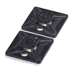 DIRLLHJ Lipni aikštelė dirželiams HAUPA 262163 (100vnt, juoda, 28x28) iš UAB SINTAS 2