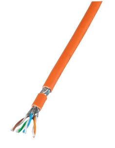 KRSFTP71000MEFBSYST EFB Infralan ryšio kabelis S/FTP 7 (oranžinis) iš UAB SINTAS 2