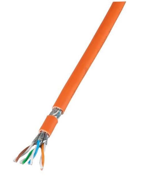 KRSFTP71000MEFBSYST EFB Infralan ryšio kabelis S/FTP 7 (oranžinis) iš UAB SINTAS