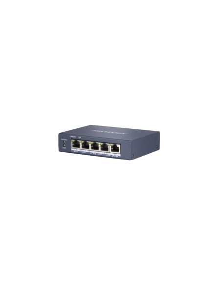 SWITCHDS3E0505HPE 5 prievadų, 3 PoE prievadų komutatorius Hik-vision DS-3E0505HP-E iš UAB SINTAS