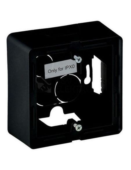 LVALENADEZ1MODJ Virštinkinė dėžutė Valena Life Legrand 754066 (juoda, 1 mod.) iš UAB SINTAS