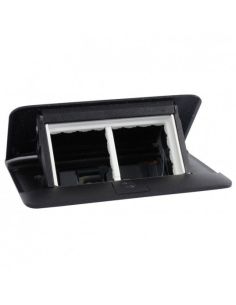 L654002 Įleidžiama modulinė dėžutė 4 mod. Legrand 654002 (juoda, metalinė) iš UAB SINTAS 2