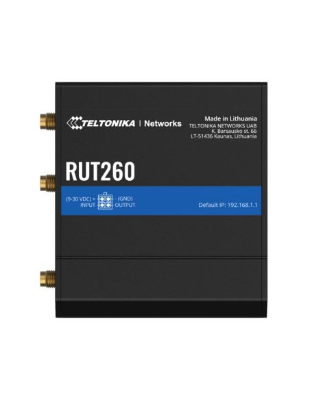 LTERUT260 Maršrutizatorius Teltonika RUT260 LTE(4G) iš UAB SINTAS