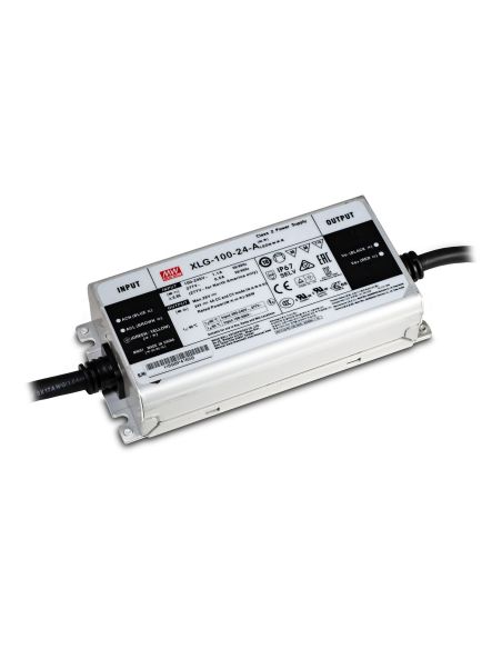 MWXLG10024A Impulsinis LED maitinimo šaltinis Mean Well XLG-100-24-A (24V, 100W, 4A) iš UAB SINTAS