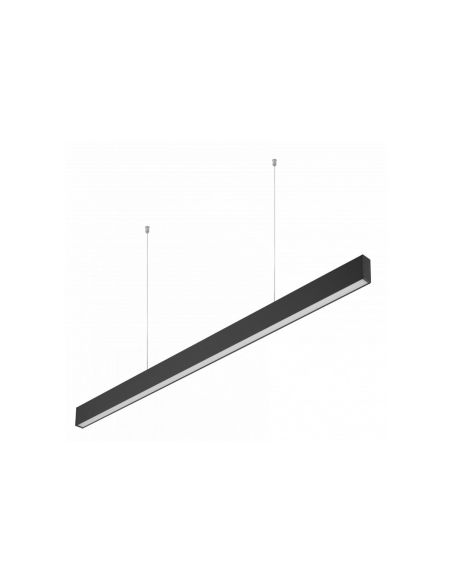 GTVLDLIV40WNB00 LIVIA LED šviestuvas GTV LD-LIV40WNB-10 (juodas, 40W, 3600lm, IP20, 4000K, 1.2m) iš UAB SINTAS