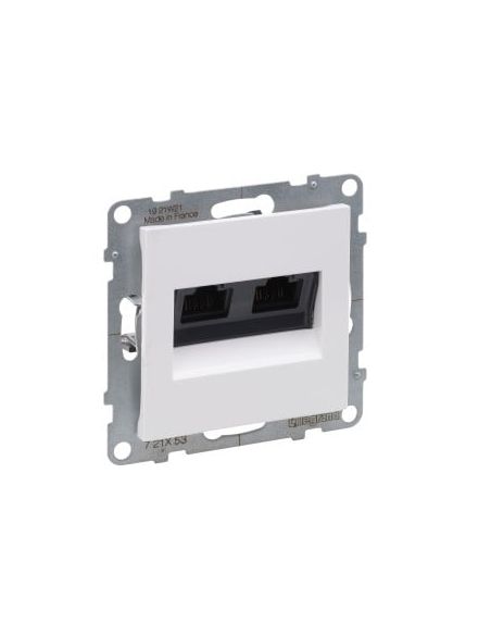 L721153 Baltas 2xRJ45 UTP 6 lizdas SUNO Legrand 721153 iš UAB SINTAS