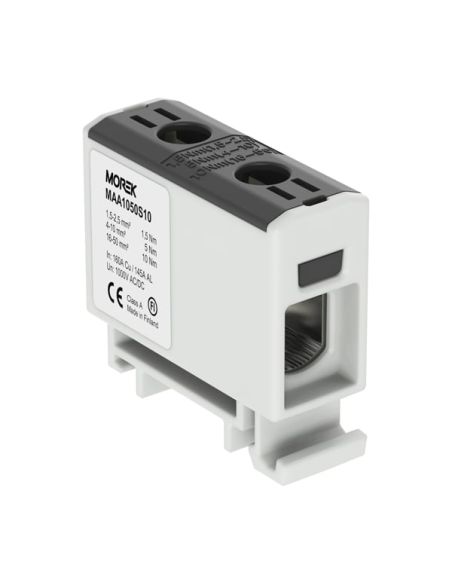 MOREKOTL50J Gnybtas OTL50 1x1.5-50mm2 Morek MAA1050S10 (juodas) iš UAB SINTAS
