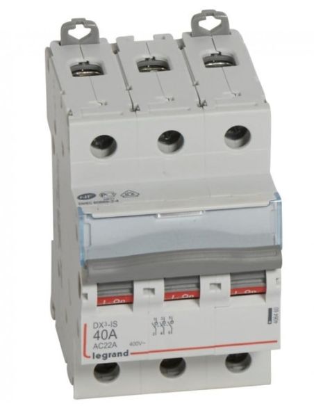 LAUTOMAT3P40AC Kirtiklis RX3 MCB Legrand 406460 (C, 400V, 3P, 40A) iš UAB SINTAS