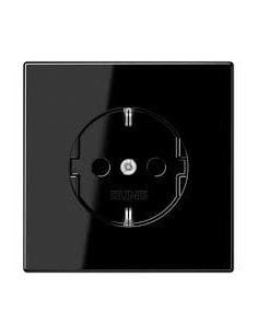 JUNGLS1520SW Kištukinis lizdas su įžeminimu JUNG LS1520SW (juodas, 16A/250V) iš UAB SINTAS 2