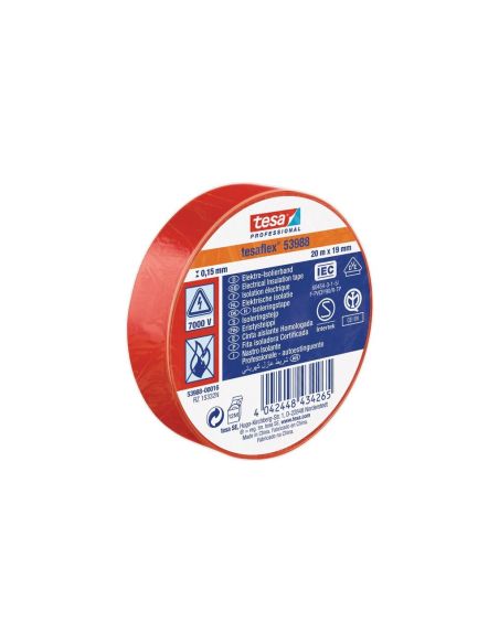 VIZOTJ15R Izoliuojanti juosta TESA (raudona) 10m x 15mm 53988-00020-00 iš UAB SINTAS