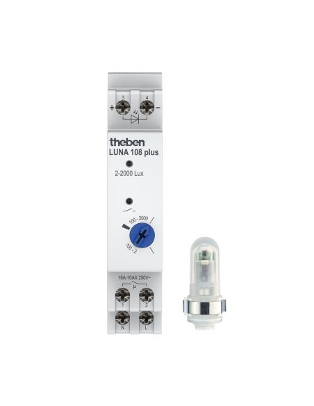 THEBENLUNA108PLUS Foto relė Theben T1080910 LUNA 108 plus AL iš UAB SINTAS
