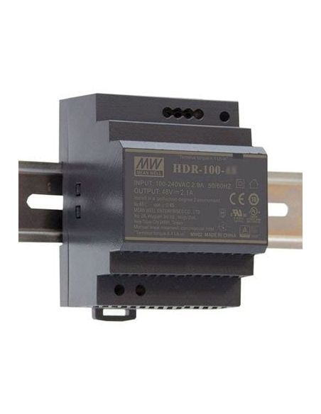 MBPIMDIN7.5/12 Maitinimo blokas 7.5A/12V ant DIN bėgelio HDR-100-12 iš UAB SINTAS