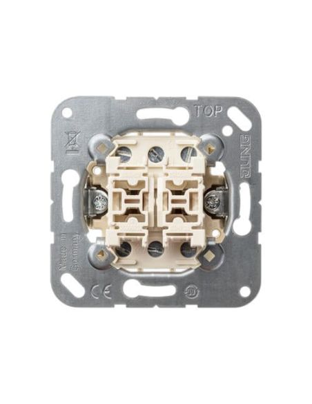 JUNG509U 2 kl. perjungiklio mechanizmas JUNG 509U (10A/250V) iš UAB SINTAS