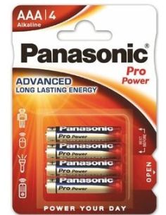 BATERIJALR03PRO Baterija Panasonic ProPower LR03 AAA (4 vnt.) iš UAB SINTAS 2