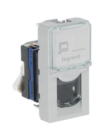 LMOSAICUTP61MOD RJ45 lizdas Mosaic UTP 6 Legrand 076561 (baltas) iš UAB SINTAS