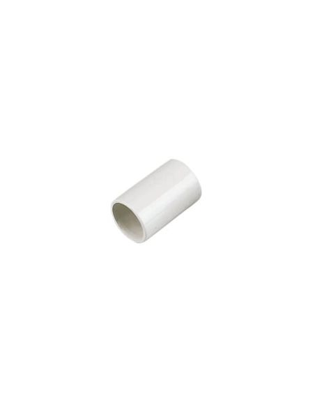 MMOVA20 Tiesus sujungimas 20mm vamzdžiams su išplatintu galu, baltas (250) iš UAB SINTAS