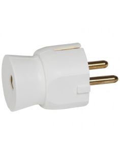 LKISTUKBT Kištukas Legrand 050315 (baltas, laidas tiesiai, 16A, 250V) iš UAB SINTAS 2