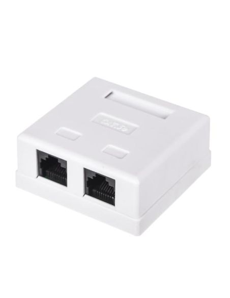 VIRSRJ456CATX2 Virštinkinis kištukinis lizdas RJ45 (2 prievadai, UTP CAT6) iš UAB SINTAS
