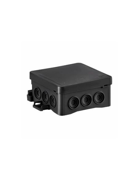 SIM35346107 Hermetinė paskirstymo dėžutė Simet NS6 35346107 (juoda, 85x85x40mm, IP54) iš UAB SINTAS