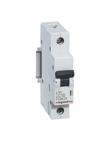 LAUTOMAT1P10AC Automatinis jungiklis MCB RX3 Legrand 419200 (10A, 1P, 230V, 6kA) iš UAB SINTAS
