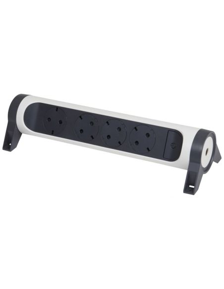 LEGRAND694544 4-vietų ilgiklis su įžeminimu Legrand 694544 (be laido, su jungikliu, baltas) iš UAB SINTAS