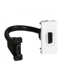 LMOSAICHDMI Įleidžiamas modulinis HDMI lizdas Mosaic Legrand 078778 iš UAB SINTAS 2