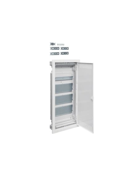HVU48NWB Hager 48 mod. įleidžiamas multimedia skydelis VU48NWB iš UAB SINTAS