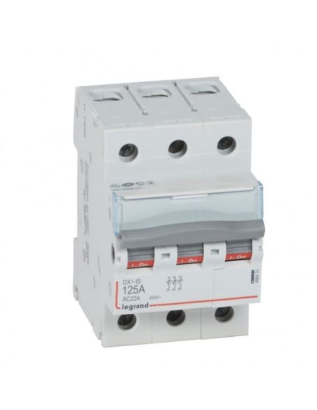 LAUTOMAT3P125AC Automatinis jungiklis MCB RX3 Legrand 406470 (125A, 3P, 230V, 6kA) iš UAB SINTAS