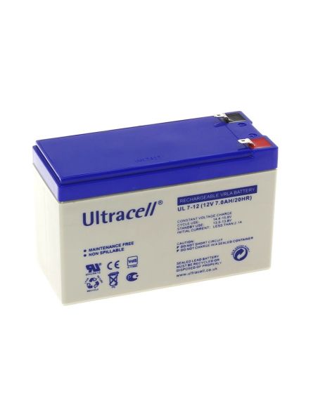 UXL7/12 Akumuliatorius Ultracell UL7-12 (7Ah, 12V, UXL) iš UAB SINTAS
