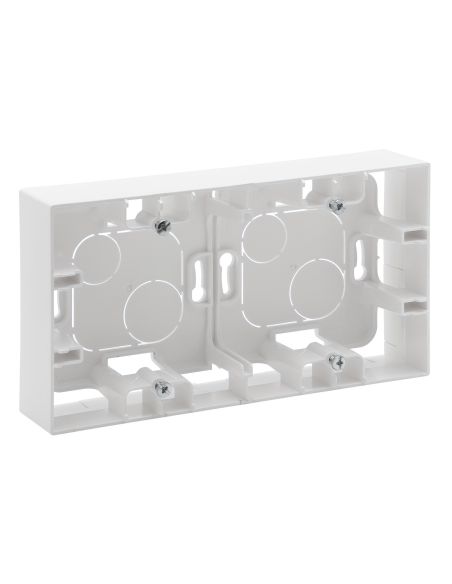 L863198 Virštinkinė dėžutė Niloe Step Legrand 863198 (balta, 2 mod.) iš UAB SINTAS