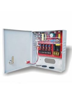 MBK3/12 Maitinimo blokas su korpusu PowerBubble PBWD1203-04C (3A/12V, 4 išėjimai su saug.) iš UAB SINTAS 2