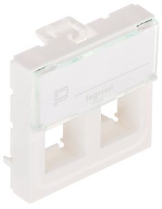 LMOSAICAPDAILA2XRJ45 Kompiuterinio lizdo apdaila 2xRJ45 Mosaic Legrand 078610 iš UAB SINTAS 2
