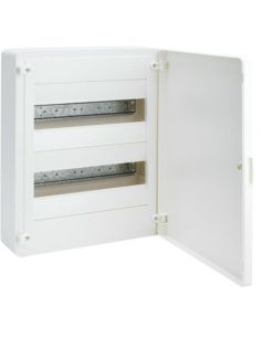 HVS212PD GOLF2 plastikinis virštinkinis skydelis VS212PD 2x12 mod. Hager (IP40) iš UAB SINTAS 2