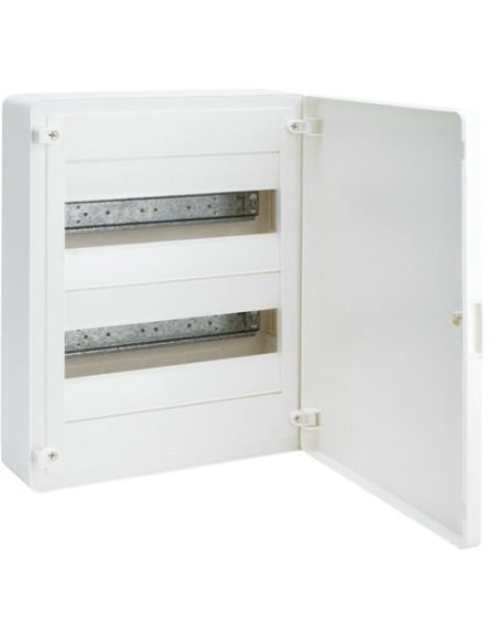 HVS212PD GOLF2 plastikinis virštinkinis skydelis VS212PD 2x12 mod. Hager (IP40) iš UAB SINTAS