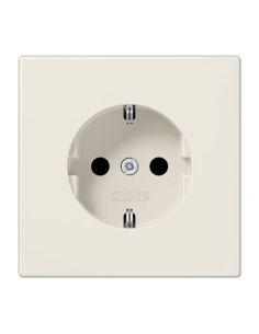 JUNGLS1520 Kištukinis lizdas su įžeminimu JUNG LS1520 (dramblio kaulo spalvos, 16A/250V) iš UAB SINTAS 2